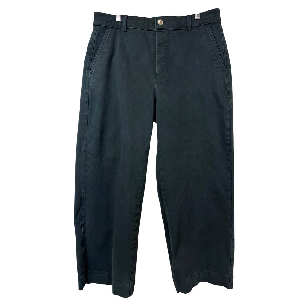 Everlane Dark Grey Straight Leg Denim Jeans Size 14